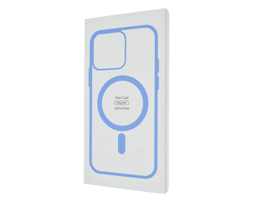 Чохол TPU+PC Сolor сase with MagSafe iPhone 15 Pro Max far blue PLS-00-00135412