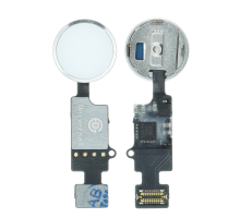 Шлейф з кнопкою Home iPhone 7 (Universal Grand Duke) (Original IC) white PLS-00-00064282