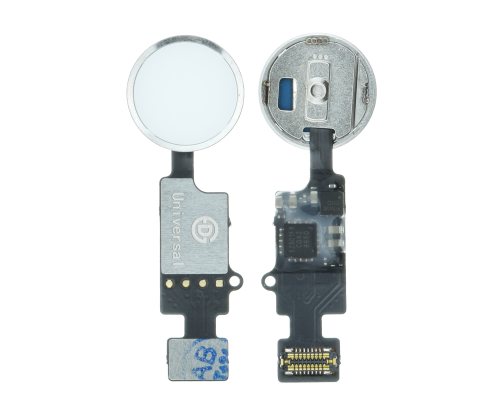 Шлейф з кнопкою Home iPhone 7 (Universal Grand Duke) (Original IC) white PLS-00-00064282
