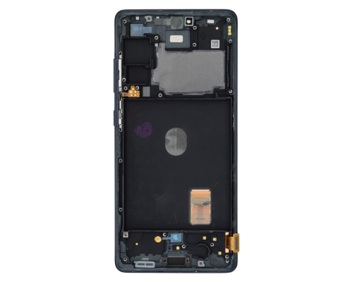 Дисплей Samsung G780 Galaxy S20 FE з сенсором та рамкою blue (Assembled) PLS-00-00159307