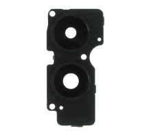 Скло камери Samsung A055F Galaxy A05 з рамкою black PLS-00-00149183