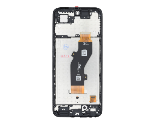 Дисплей Infinix Hot 50i з сенсором та рамкою black (ver. TXD) PLS-00-00158787