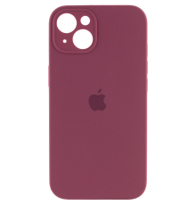 Чохол Silicone Case Full Camera Protective iPhone 14 plum PLS-00-00104177