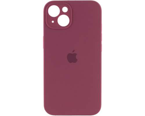 Чохол Silicone Case Full Camera Protective iPhone 14 plum PLS-00-00104177