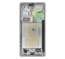 Дисплей Samsung S938 Galaxy S25 Ultra з сенсором та рамкою silver (Original) PLS-00-00142660