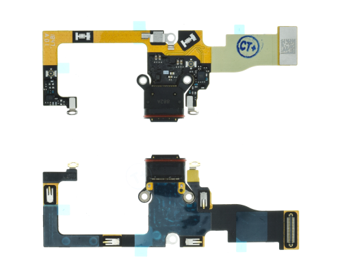 Шлейф Google Pixel 3 з роз'ємом зарядки (Original Used) PLS-00-00129548