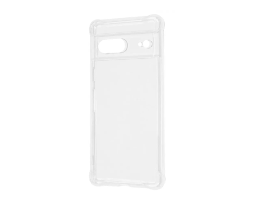 Чохол WXD Silicone 0.8 mm HQ Google Pixel 7 transparent PLS-00-00129793