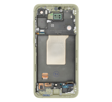 Дисплей Samsung A556 Galaxy A55 5G з сенсором та рамкою yellow (Original Assembled) PLS-00-00148351