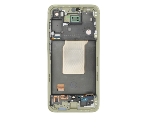 Дисплей Samsung A556 Galaxy A55 5G з сенсором та рамкою yellow (Original Assembled) PLS-00-00148351