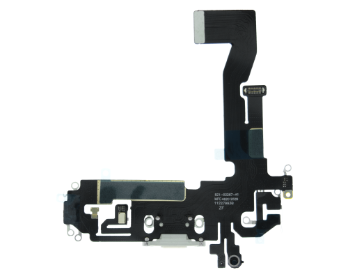 Шлейф iPhone 12 з роз'ємом зарядки white PLS-00-00062807