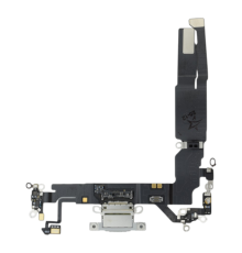 Шлейф iPhone 17 з роз'ємом зарядки white (Original Used) PLS-00-00152683