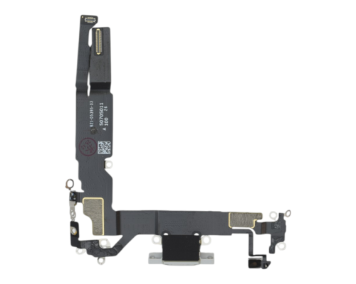 Шлейф iPhone 17 з роз'ємом зарядки white (Original Used) PLS-00-00152683