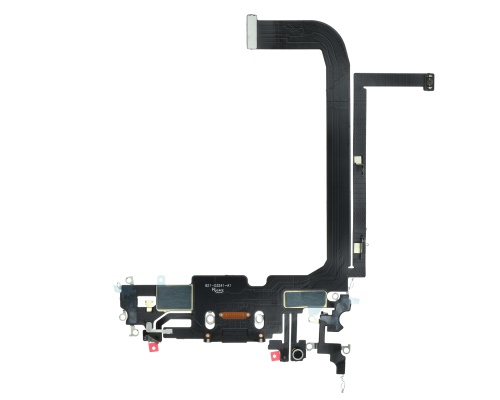 Шлейф iPhone 13 Pro Max з роз'ємом зарядки graphite (Original China) PLS-00-00107260