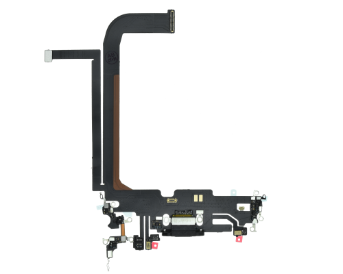 Шлейф iPhone 13 Pro Max з роз'ємом зарядки graphite (Original China) PLS-00-00107260