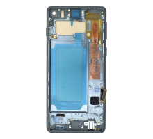 Дисплей Samsung G973 Galaxy S10 з сенсором та рамкою white (IPS) PLS-00-00139731