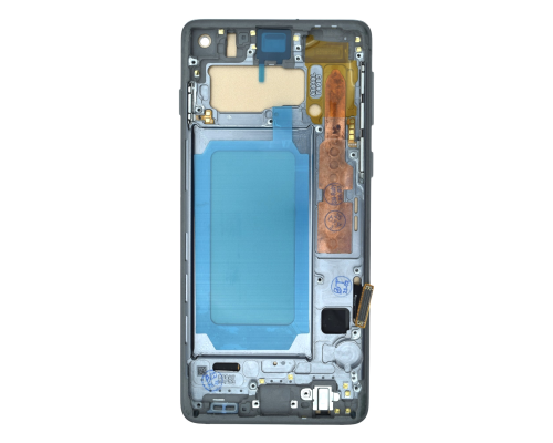 Дисплей Samsung G973 Galaxy S10 з сенсором та рамкою white (IPS) PLS-00-00139731