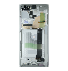 Дисплей Samsung N985 Galaxy Note 20 Ultra з сенсором та рамкою white (Original) PLS-00-00069879