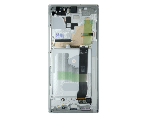 Дисплей Samsung N985 Galaxy Note 20 Ultra з сенсором та рамкою white (Original) PLS-00-00069879