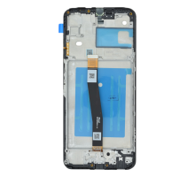Дисплей Samsung A226 Galaxy A22 5G (2021) з сенсором та рамкою black (Brand Pack) PLS-00-00127498