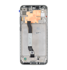 Дисплей Xiaomi Redmi Note 8T з сенсором та рамкою silver (Original Used) PLS-00-00153458