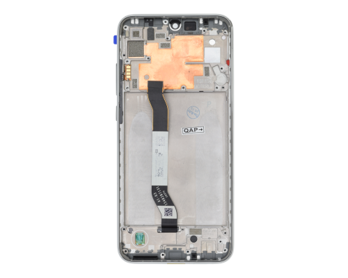 Дисплей Xiaomi Redmi Note 8T з сенсором та рамкою silver (Original Used) PLS-00-00153458