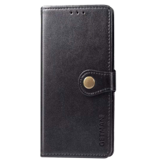 Чохол-книжка Leather GETMAN with card holder Xiaomi Redmi 9 black PLS-00-00086234