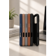 Чохол шкіряний Rally with Magnetic для iPhone 16 Pro Max brown black PLS-00-00164624