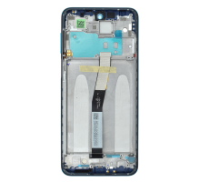 Дисплей Xiaomi Redmi Note 9 Pro з сенсором та рамкою blue (Original China) PLS-00-00045639