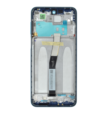 Дисплей Xiaomi Redmi Note 9 Pro з сенсором та рамкою blue (Original China) PLS-00-00045639