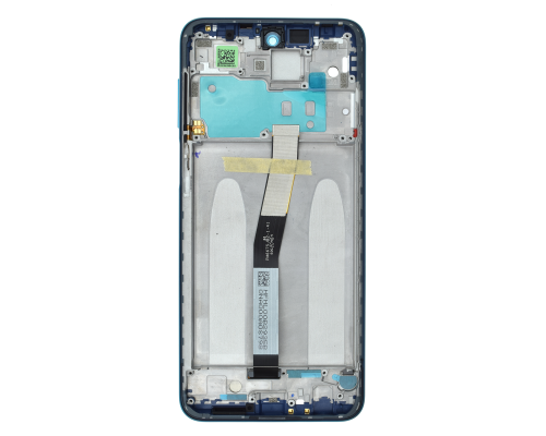 Дисплей Xiaomi Redmi Note 9 Pro з сенсором та рамкою blue (Original China) PLS-00-00045639