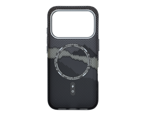 Чохол D Glory Ultra Slim with MagSafe iPhone 17 Pro Max silver mountain PLS-00-00154679