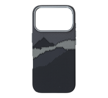 Чохол D Glory Ultra Slim with MagSafe iPhone 17 Pro Max silver mountain PLS-00-00154679