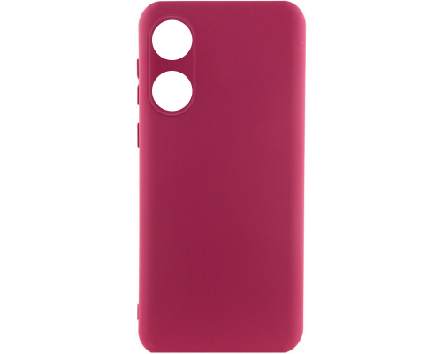 Чохол Silicone Cover Full Camera Oppo A58 4G marsala PLS-00-00118182