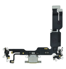 Шлейф iPhone 15 Plus з роз'ємом зарядки yellow (Original Used) PLS-00-00112834