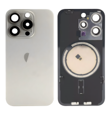 Задня кришка iPhone 15 Pro зі склом камери gray (Original China) PLS-00-00113949