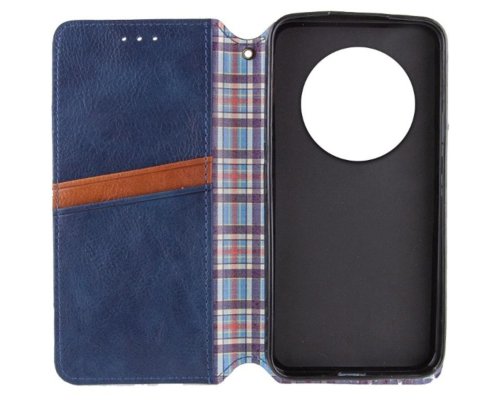 Чохол-книжка Leather Cubic Xiaomi Redmi A3 blue PLS-00-00131682
