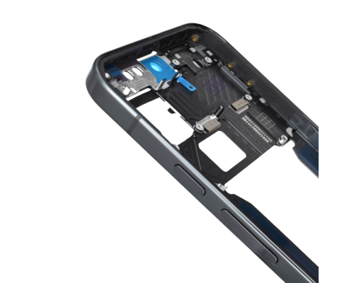 Середня частина корпусу Google Pixel 9 Pro black (Original China) PLS-00-00147455