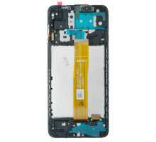 Дисплей Samsung A127 Galaxy A12 (2021) з сенсором та рамкою black (Original China) PLS-00-00111651