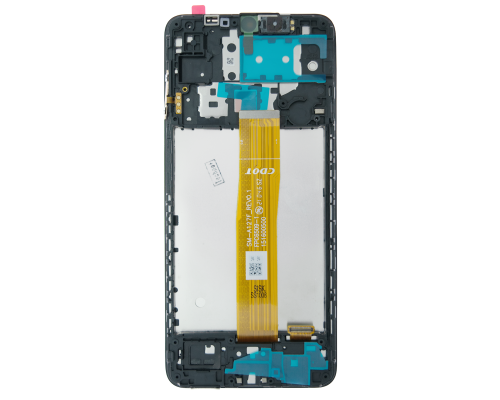 Дисплей Samsung A127 Galaxy A12 (2021) з сенсором та рамкою black (Original China) PLS-00-00111651
