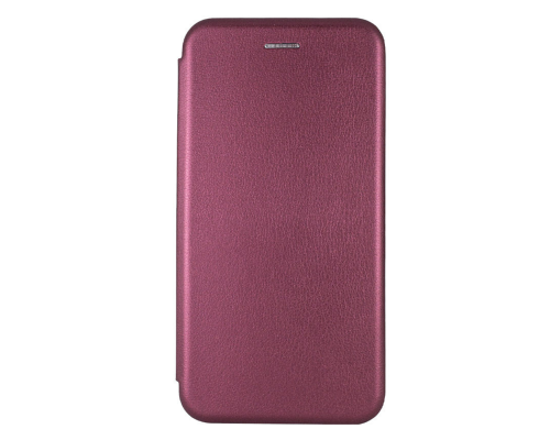 Чохол-книжка Premium Edge Samsung A057 Galaxy A05s burgundy PLS-00-00121849