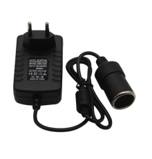 Зарядний пристрій 220V to АЗП 12V 2A black PLS-00-00140373