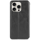 Чохол-книжка Leather Cubic для iPhone 13 Pro black PLS-00-00162733
