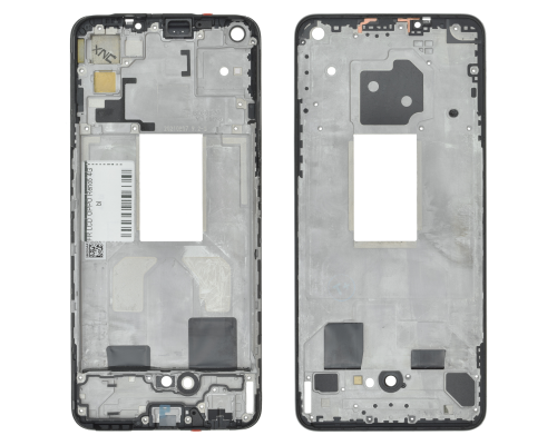 Рамка дисплея OPPO Reno5 4G black PLS-00-00099563