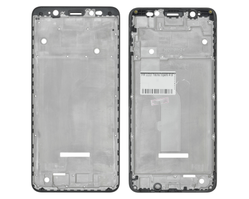 Рамка дисплея Tecno Spark 4 black PLS-00-00120782