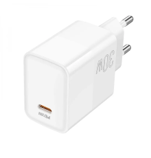 Зарядний пристрій Borofone BA77A 30W 3A 1USB-C white PLS-00-00114156