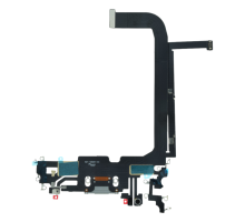 Шлейф iPhone 13 Pro Max з роз'ємом зарядки silver (Original China) PLS-00-00107262