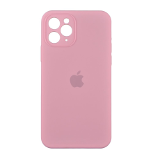 Чохол Silicone Case Квадратні Борти Full Camera iPhone 11 Pro Max light pink PLS-00-00103228