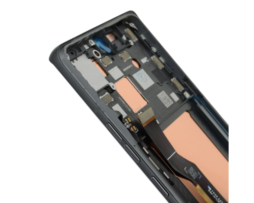 Дисплей Motorola XT2407 Moto Edge 50 з сенсором та рамкою grey (Original China) PLS-00-00160192