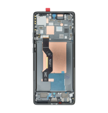 Дисплей Motorola XT2407 Moto Edge 50 з сенсором та рамкою grey (Original China) PLS-00-00160192