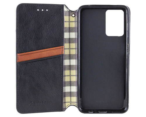 Чохол-книжка Leather Cubic Samsung S721 Galaxy S24 FE black PLS-00-00162945